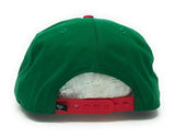 Snapback Hat Green/Red