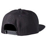 Signature Snapback Hat Black