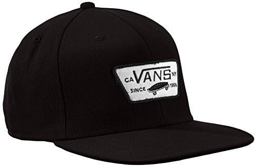 Vans Full Patch Snapback Cap True Black