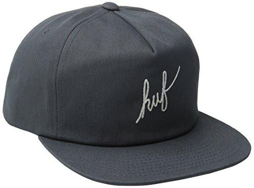 Script Snapback, Grey, One Size