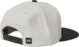 Rvca Commonwealth Snapback Hat, Light Grey, One Size
