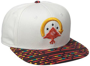 Team Player Snapback Hat White One Size
