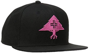 Florescence Snapback Hat, Techno Pink, One Size