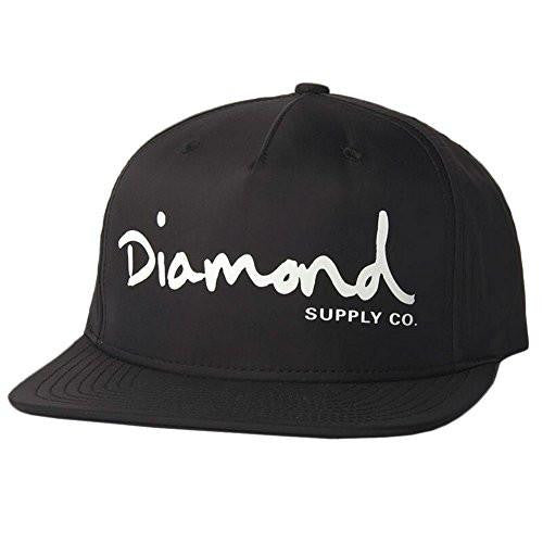Og Script Snapback Hat Black
