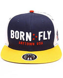 Spendjian Snapback Hat One Size Navy