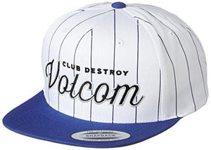 Volcom Fresh Starter Snapback Hat, Blue Plum, One Size