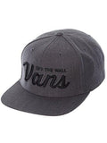 Vans New Charcoal Heather Wilmington Snapback Cap Default , Grey