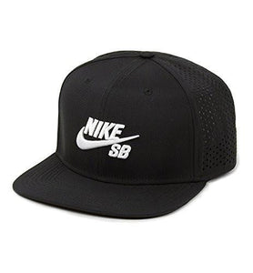Air True Snapback Hat Black/White