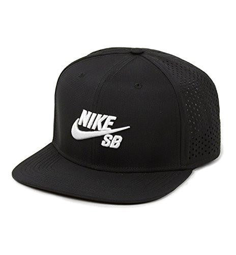 Air True Snapback Hat Black/White