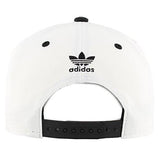 Originals Snapback Flat Brim Cap Whiteblack One Size