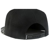 Unisex Black Snapback Bboy Hiphop Hat Adjustable Baseball Cap