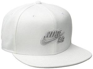Sb Icon Pro Snapback Hat White/Wolf Grey