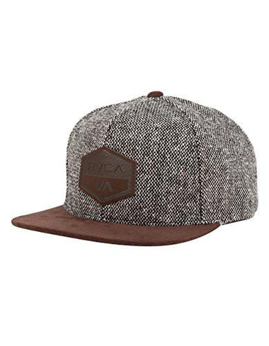 Rvca Laurel Snapback Hat, Brown