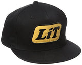 Lit Snapback, Black, One Size