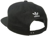 Originals Snapback Flatbrim Cap, Black/White, One Size