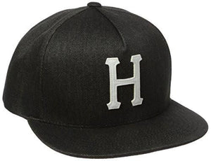 Denim Classic H Snapback, Black, One Size
