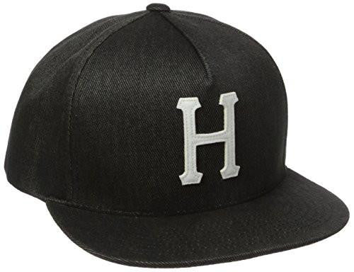 Denim Classic H Snapback, Black, One Size