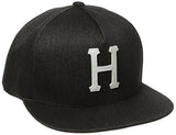 Denim Classic H Snapback, Black, One Size
