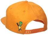 Hustle Trees Lit Snapback Orange One Size