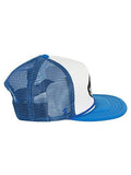 Vans Classic Patch Mesh Logo Snapback, Blue, One Size