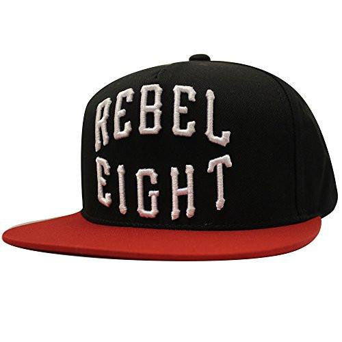 Rocker Snapback Black Red