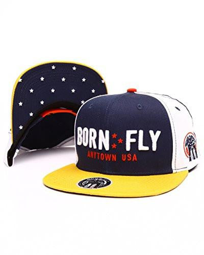 Spendjian Snapback Hat One Size Navy