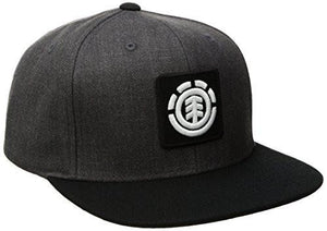 United Snapback Cap B, Charcoal Heather, One Size