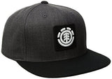 United Snapback Cap B, Charcoal Heather, One Size