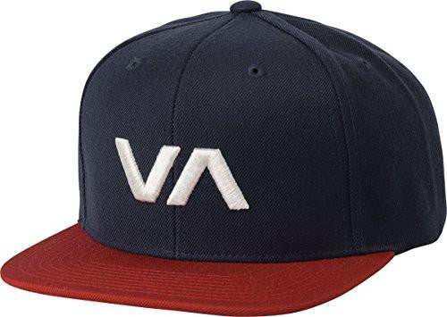 Rvca Boy Va Snapback Hat Indigo One Size