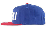 X Grizzly Spelled Out Snapback Hat In Royal/Red