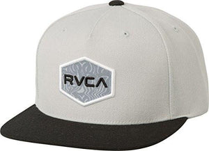 Rvca Commonwealth Snapback Hat, Light Grey, One Size