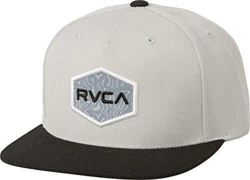 Rvca Commonwealth Snapback Hat, Light Grey, One Size