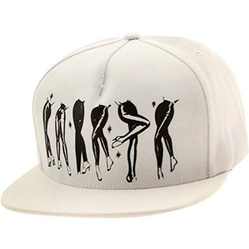 Legs Snapback Cap White