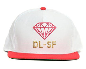 Dlsf Snapback Hatwhite/Red