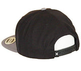 Hurley One & Only Snapback Cap In Dark Grey