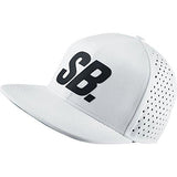 Sb Black Reflect Pro Trucker Snapback Hat White/Black