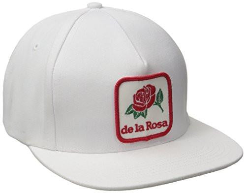 Rose Snapback, White, One Size