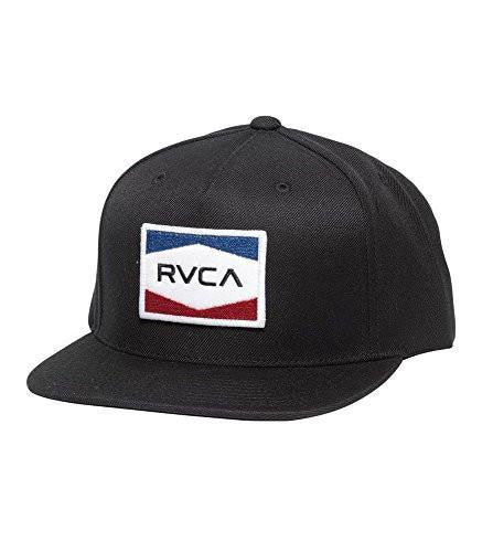 Rvca Nations Snapback Hat Black Red White Blue