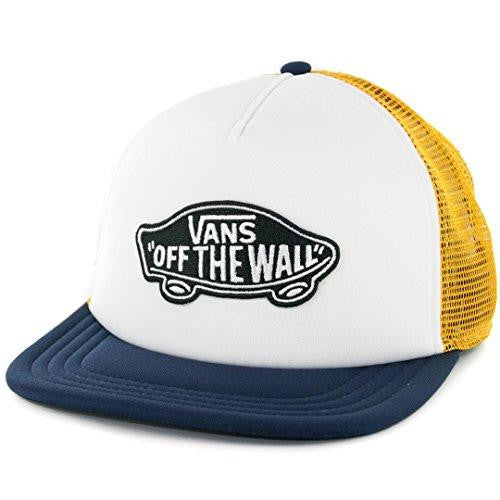 Vans Classic Patch Trucker Snapback Gold/Db Hat Skating Mesh Cap
