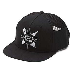 Vans Off The Wall Grisby Snapback Trucker Hat Cap Black