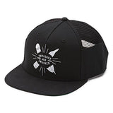 Vans Off The Wall Grisby Snapback Trucker Hat Cap Black
