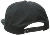 Triple Triangle Snapback, Black, One Size