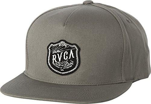 Rvca Segnar Snapback Hat Grey One Size