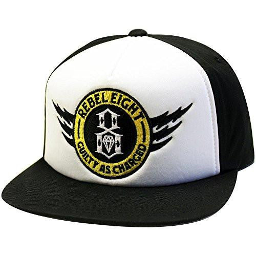 Gac Foam Front Snapback Black White