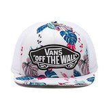 Vans Us Open Leila Hurst Snapback Trucker Hat, One Size White