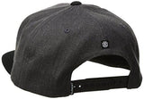 United Snapback Cap B, Charcoal Heather, One Size