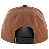 Vans Classic Patch Snapback Hat Toffee/Black Patch Skateboard Cap