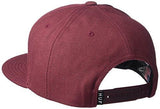 Box Logo Snapback Hol16, Wine, One Size