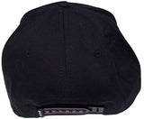 Rvca Stacked Black/Yellow/White Flat Brim Snapback Hat Osfa