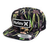 Beach Cruiser Snapback Hat Cap Beanie Surf Skate Black Floral Adjustable